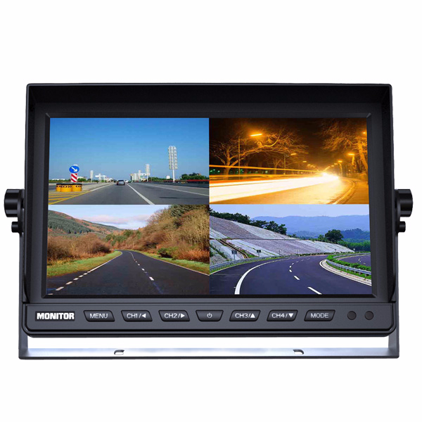 10.1 inch Quad screen monitor