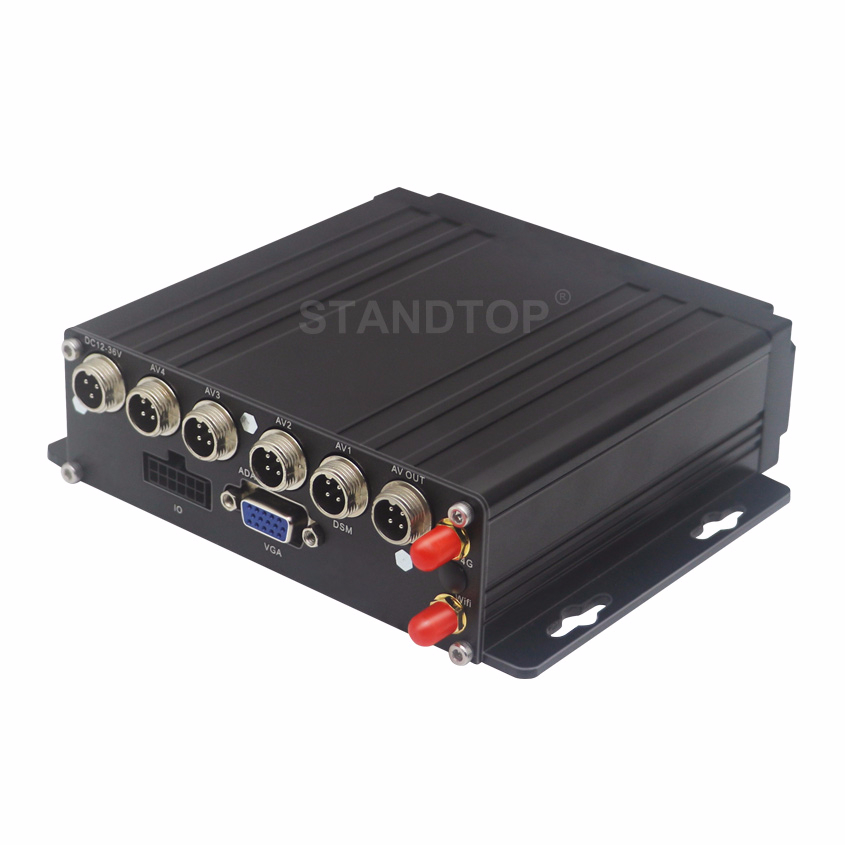 4 Channel  AI Mobile DVR with ADAS DSM  Functions