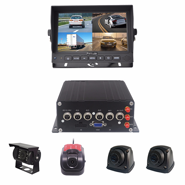7inch HD 1080P HDD DVR Kits