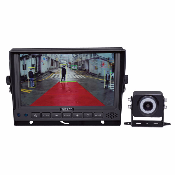 7Inch HD AI Pedestrian & Vehicle Detection System