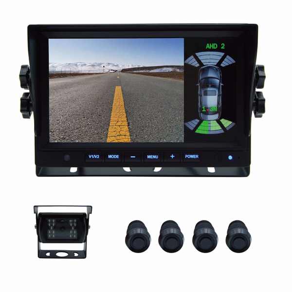 7Inch HD 1080P Digital Visual Reversing Radar System