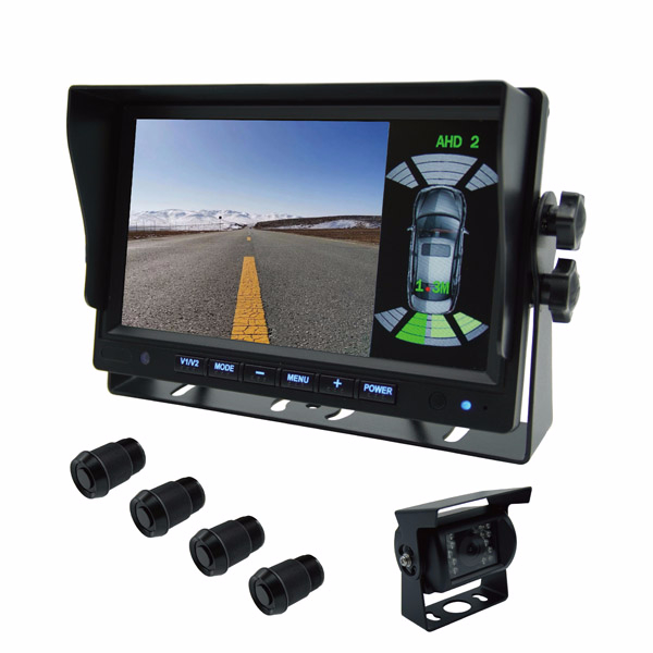 7Inch HD 1080P Digital Visual Reversing Radar System