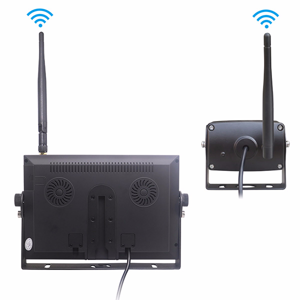 7Inch HD 1080P Wireless Kits 4 Split DVR