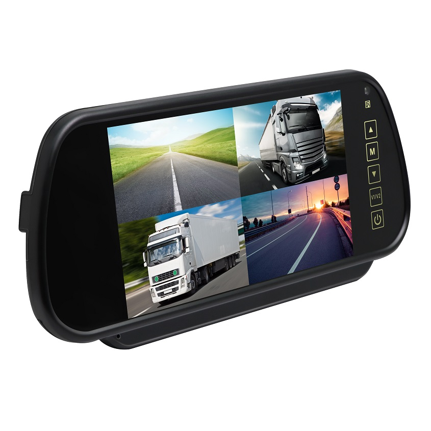 7inch IPS HD 1080P Quad Mirror Monitor 