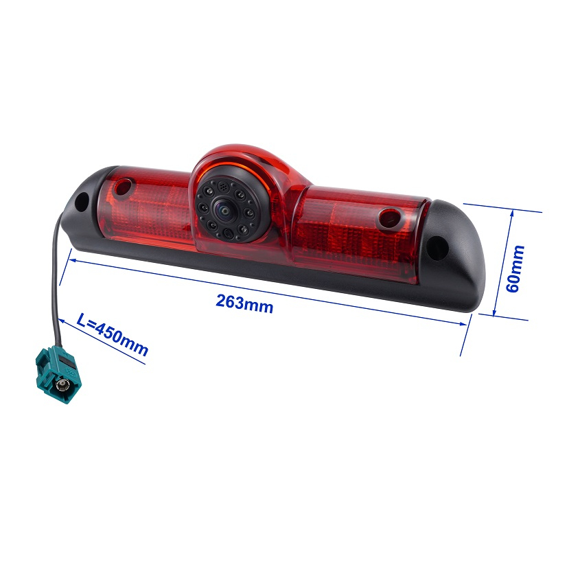 Brake light LVDS camera for Fiat Ducato