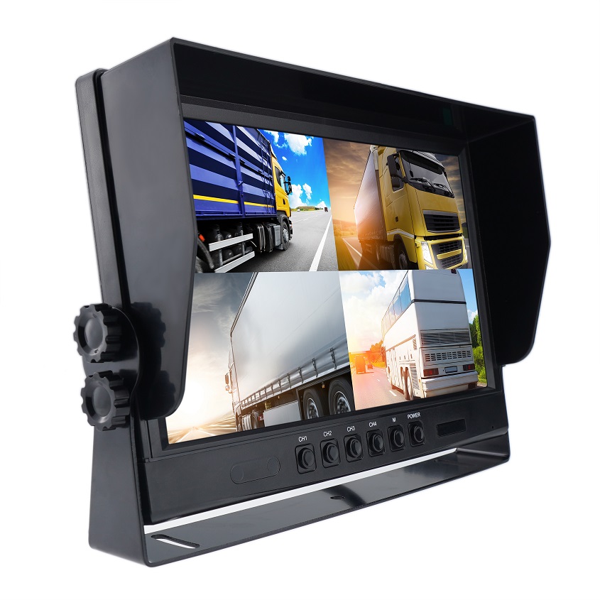 10.1Inch HD 1080P Quad Monitor