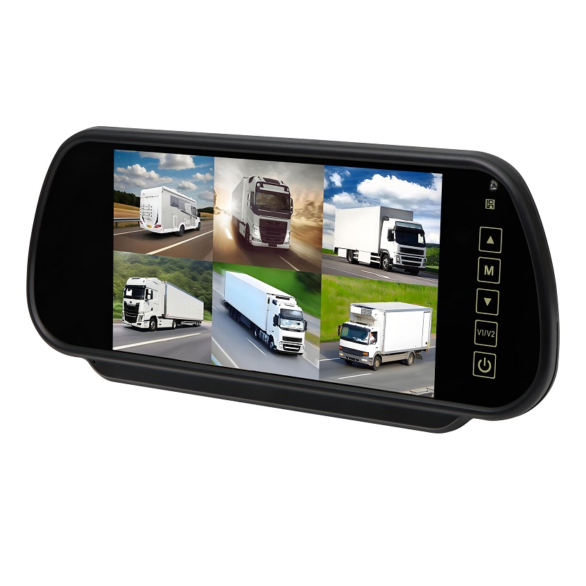 7inch AHD Mirror Monitor 6 Channel