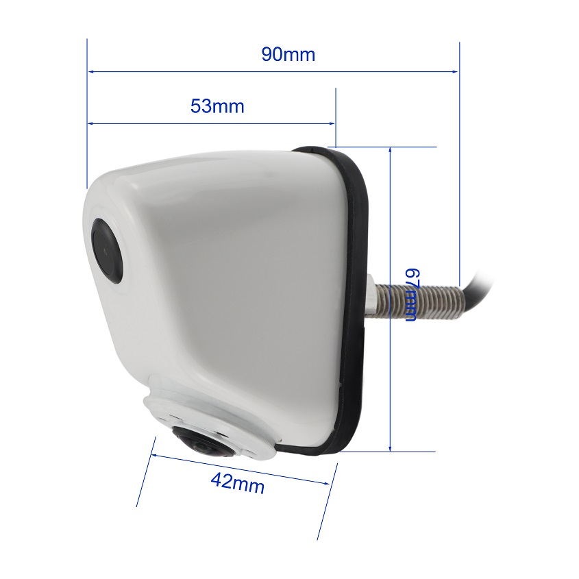 Double Lens Rear view & Reverse Camera For RV