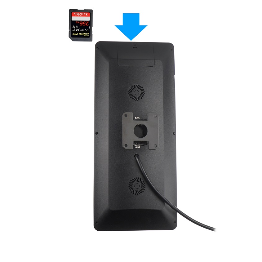 12.3" Digital Rear View Mirror with Dual Lens Camera for Trucks & Commercial Vehicles