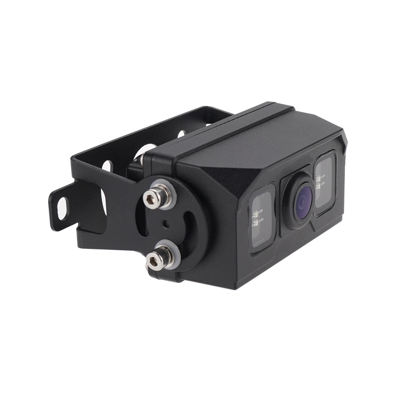 AI Blind Spot Detection Camera with Integrated 3-Color Warning Light & Buzzer