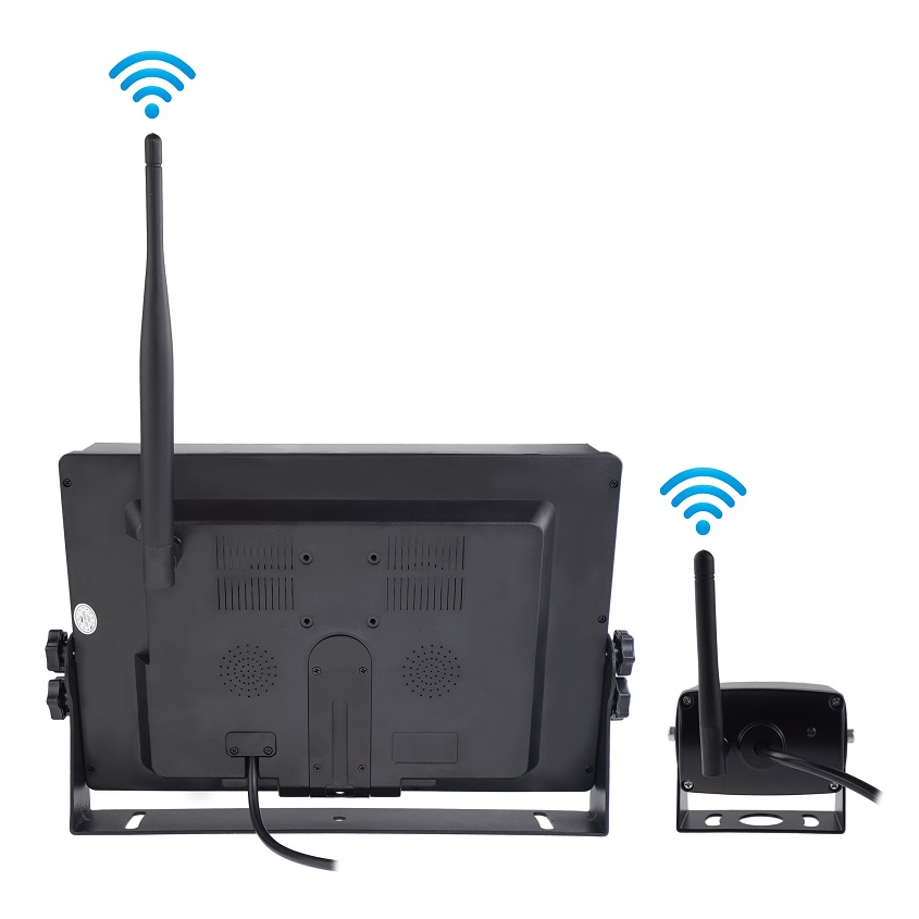 10.1 Inch Wireless Quad Camera System for Agricultural Machinery & Heavy Duty Vehicles