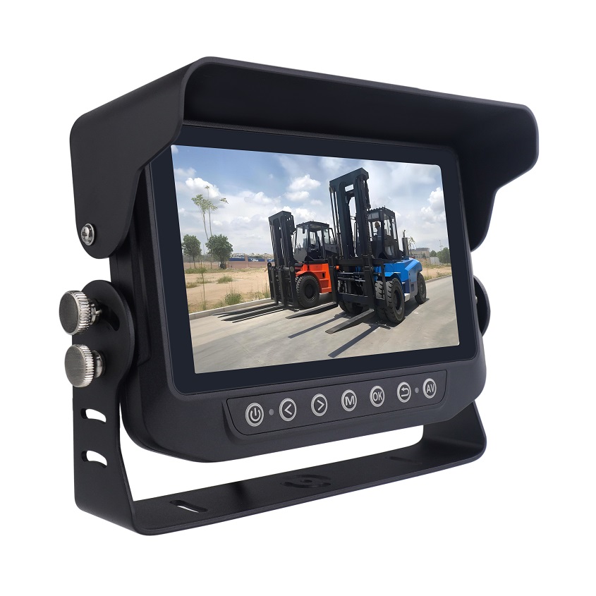 7 Inch AHD Waterproof Monitor for Forklifts and Heavy Duty Machinery